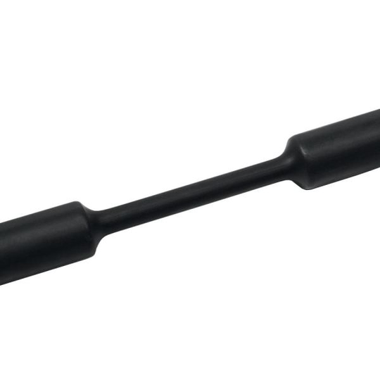 Hellermann Tyton TREDUX Kutistesukka 3:1, 1 m, musta 3/1 mm, 20 kpl
