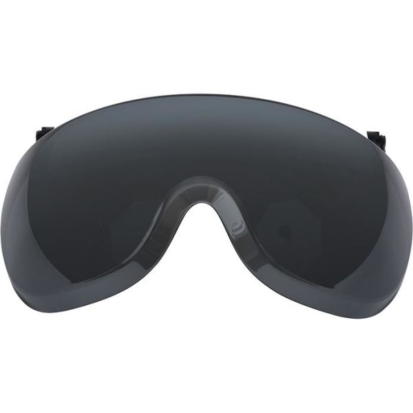 3M SecureFit X5-SV02-CE Lyhyt visiiri AS/AF, polykarbonaatti Harmaa