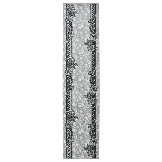 vidaXL Käytävämatto BCF harmaa 100x450 cm
