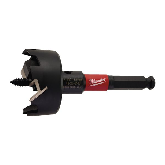 Milwaukee Switchblade Selfeed Puuporanterä 7/16"-kuusiokiinnitys Ø57 mm