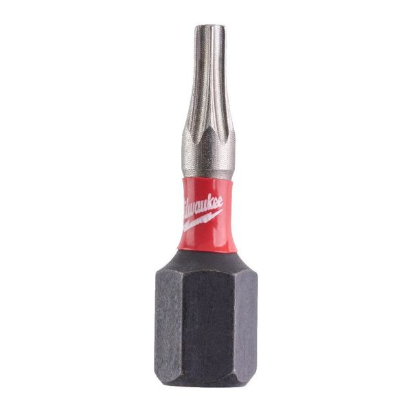 Milwaukee Shockwave Ruuvikärki toimitetaan kotelossa TX9X25 mm, 2 kpl