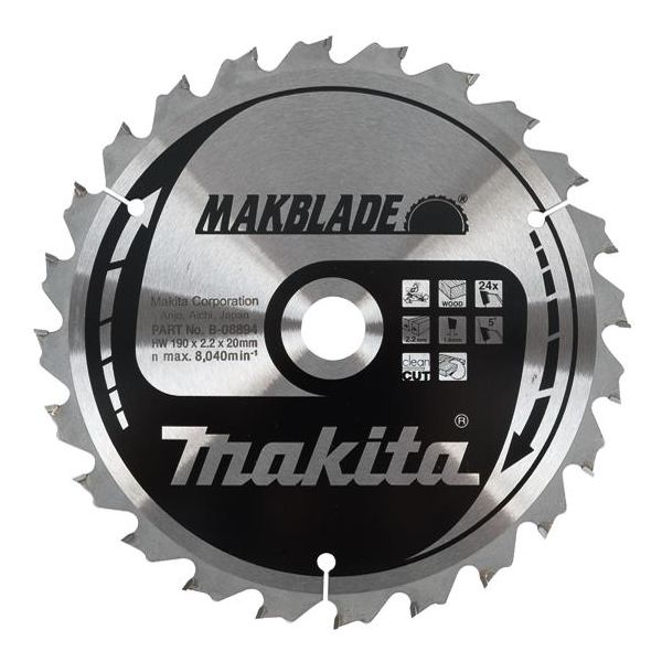 Makita B-08894 Sahanterä 24T