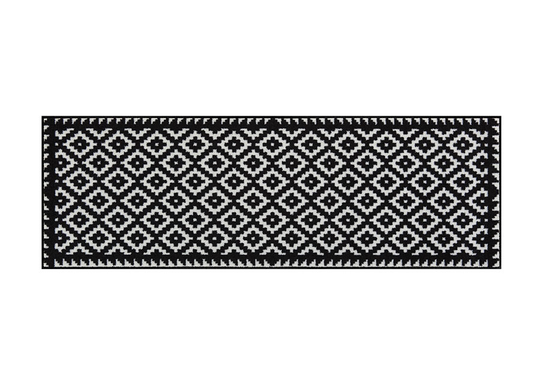 Matto TABUK BLACK & WHITE 60x180 cm