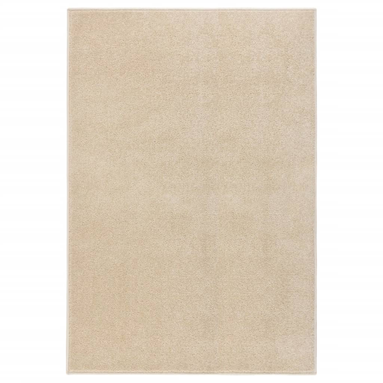 vidaXL Lyhytnukkainen matto 200x290 cm beige