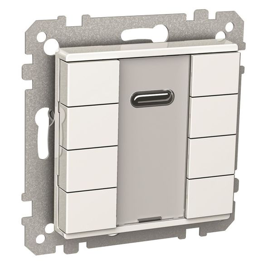 Schneider Electric Exxact KNX Painike 8 kanavaa, IR Valkoinen