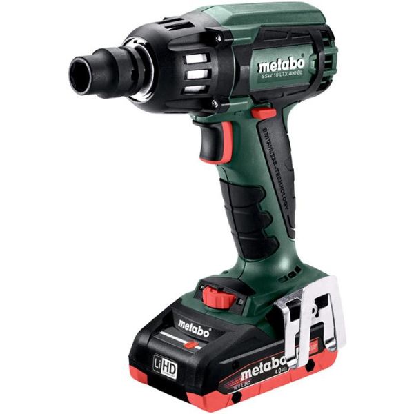 Metabo SSW 18 LTX 400 BL Mutterinväännin sis. 4,0 Ah:n akut ja laturin