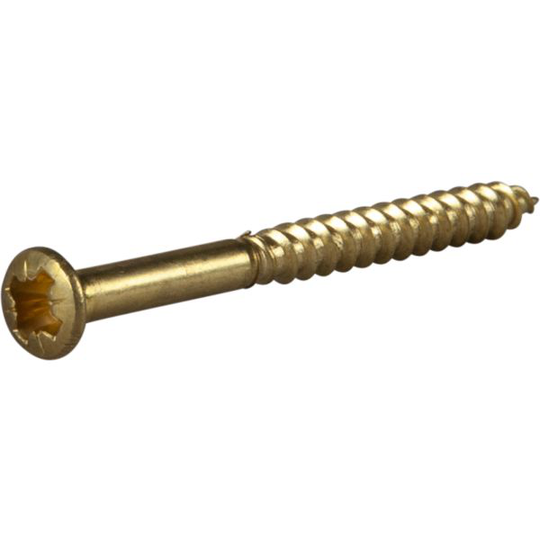 ESSVE 525179 Puuruuvi TKFX, messinki 3,5 x 40 mm, 8 kpl