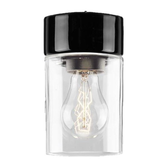 Ifö Electric Opus 100/175 Saunavalaisin IP44, suora, E27, kirkas Musta