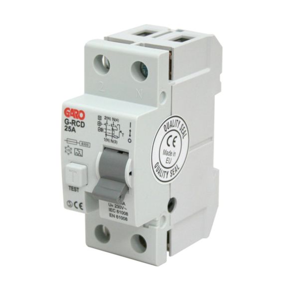Garo G-RCD-25/2/30 Vikavirtasuoja 2-napainen, 30 mA 25A