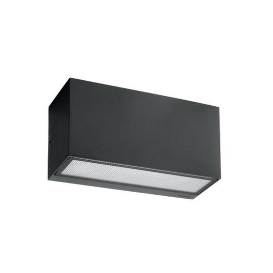Norlys Asker 1514 Seinävalaisin E27, alas, 46 W, IP54 Grafiitinharmaa