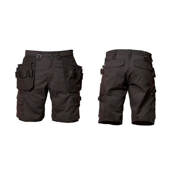 Dunderdon P55S Vantage Shortsit musta W33 (C50+)