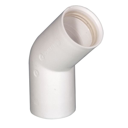 Purus 2910421 Taivutettu putki 45°, pistoliitin 32 mm