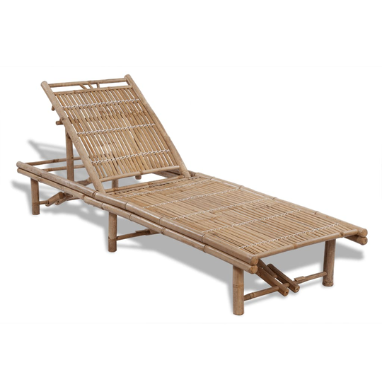vidaXL Aurinkotuoli bambu