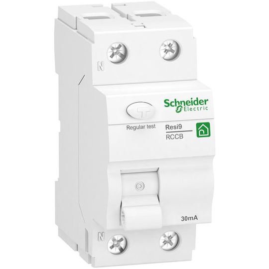Schneider Electric Resi9 RCCB Vikavirtasuoja luokka F, 30mA 2-napainen, 25A