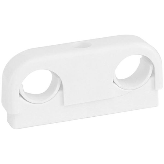 Faluplast Original 16900 Putken kiristin kaksiosainen, 22–28 mm, valkoinen