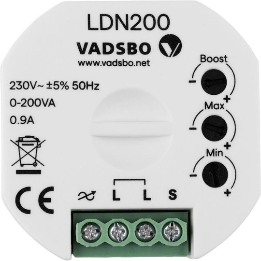 Vadsbo V-40P0200-001 Valonsäädin langaton