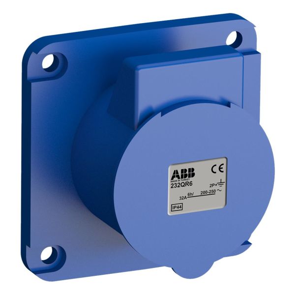 ABB 2CMA102348R1000 Paneelin ulostulo pikaliitettävä, tärinänkestävä Suora, 3-napainen, 32 A, 60x60 mm