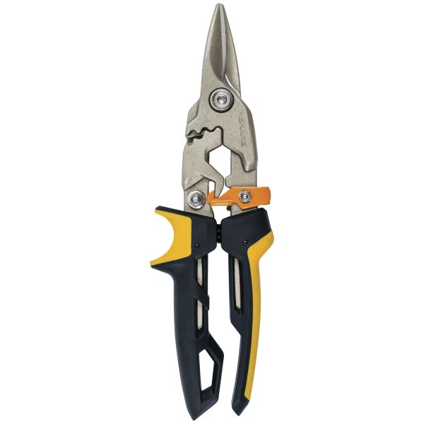 Fiskars PowerGear Levyleikkuri suora terä