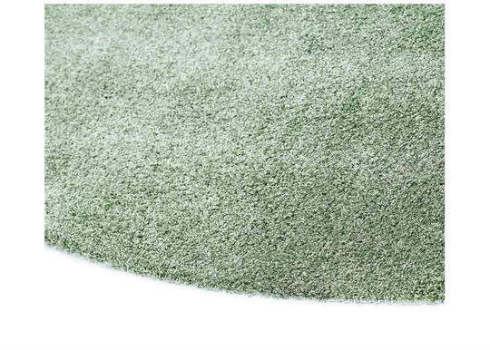 Narma velour matto Noble green pyöreä Ø 133 cm