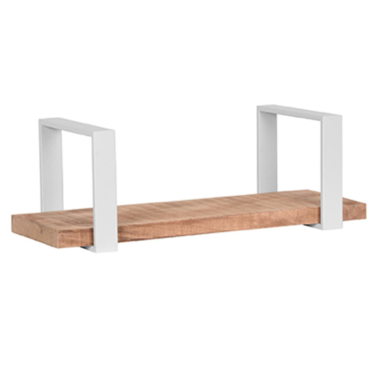 LABEL51 Seinähylly Slam 60x23x20 cm M puu/valkoinen