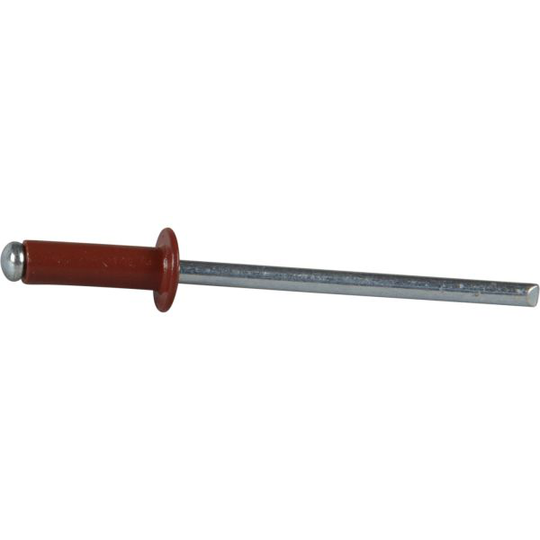 ESSVE 62715 Vetoniitit 3,2x10 mm, alumiini/teräs, 850 kpl Tiilenpunainen