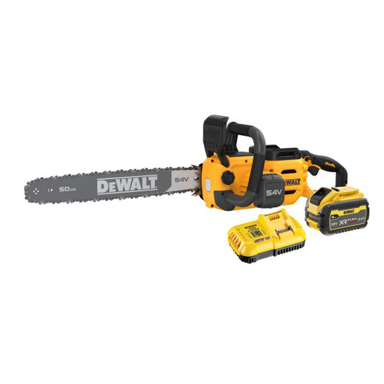 Dewalt DCMCS575X1-QW Moottorisaha sis. akun ja laturin