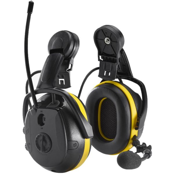 Hellberg Synergy Kuulosuojain Bluetooth, ympäristönkuuntelu, kypäräkiinnike