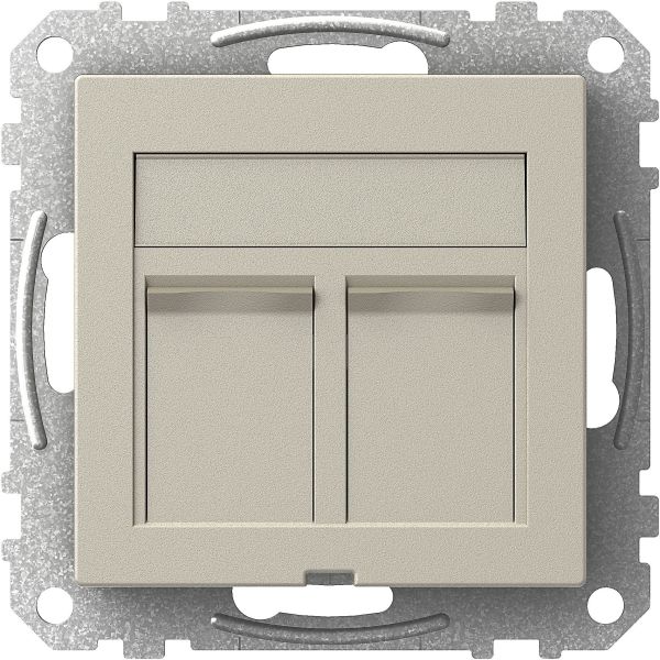 Schneider Electric WDE004434 Keskiölevy 2 x Actassi, suora Metallic