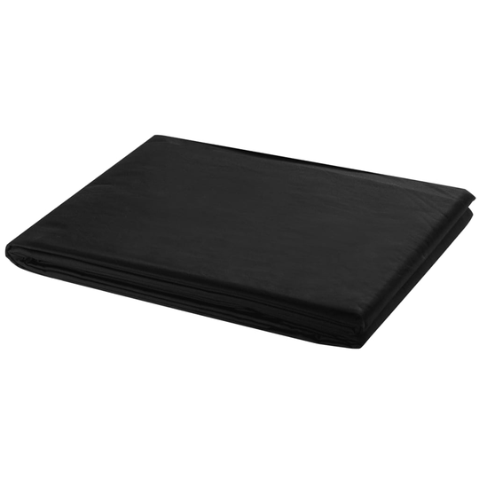 vidaXL Taustakangas puuvilla 500x300 cm musta