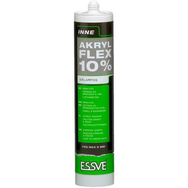 ESSVE FLEX 10% Akryyli valkoinen 300 ml
