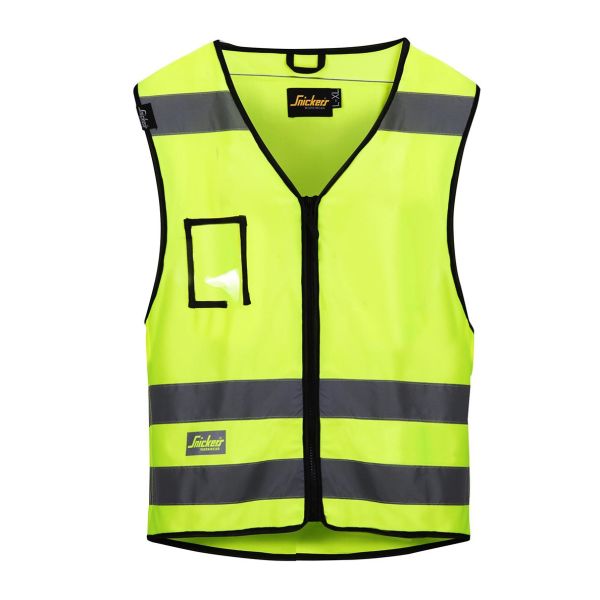 Snickers 9153 Liivi Hi-Vis, keltainen Koko S/M