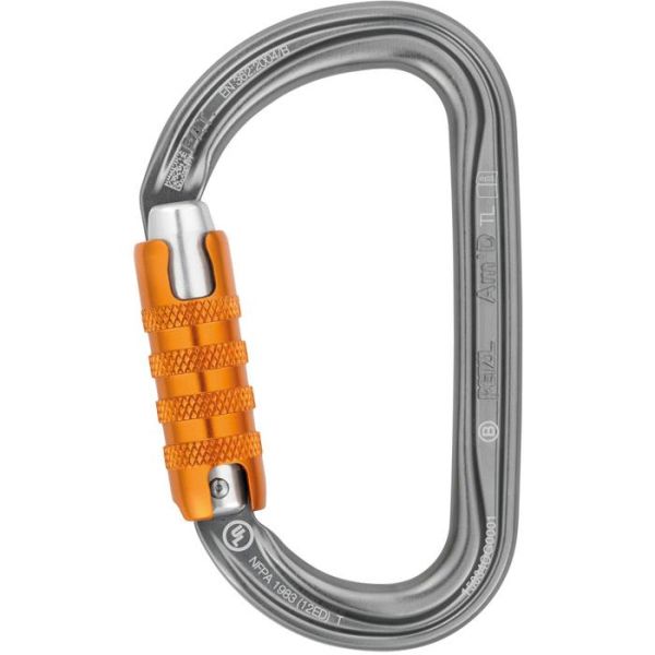 Petzl Am´D Triact autolock Sulkurengas Valkoinen/oranssi