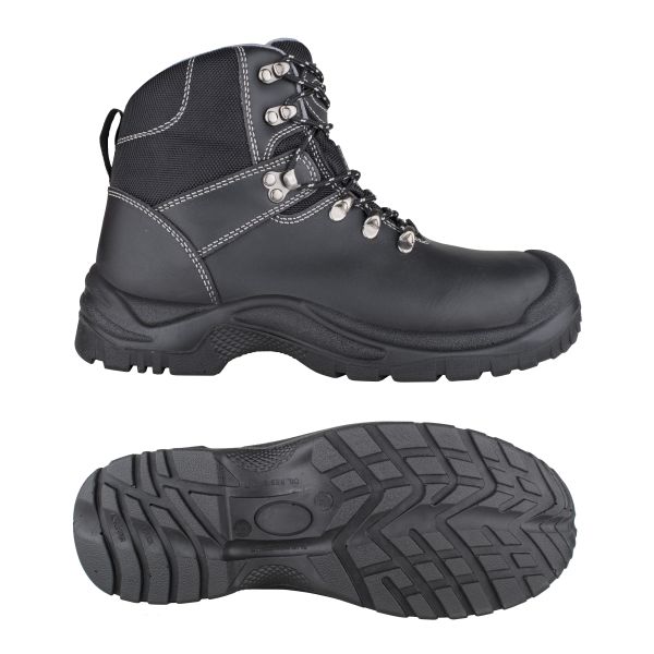 Toe Guard Flash Suojakengät S3, keskikorkea, musta, teräskärki Koko 36