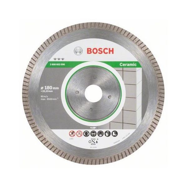 Bosch Best for Ceramic Extraclean Turbo Timanttikatkaisulaikka 180x22,23mm