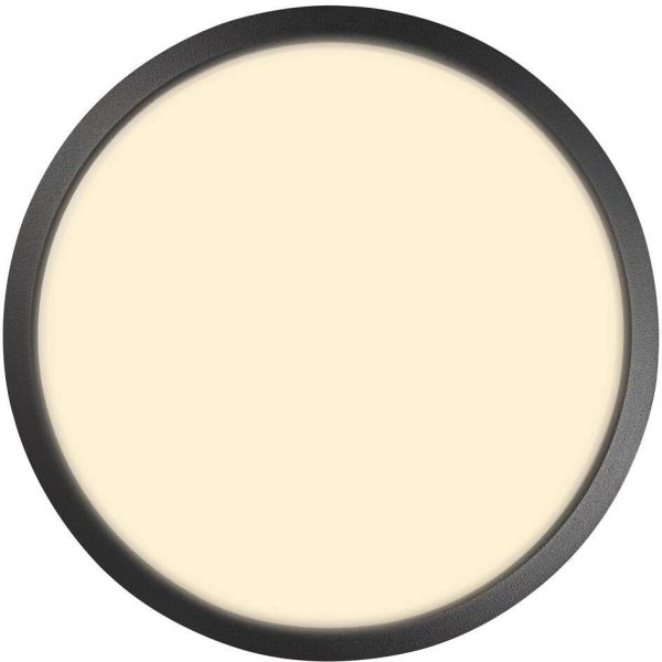 Nordlux SMARTLIGHT 2019016003 Plafondi 9,5W LED, IP54 Musta