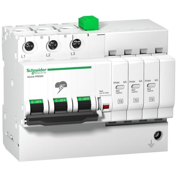 Schneider Electric A9L16299 Ylijännitesuoja integroitu erotin 400 V, 1.2 kW