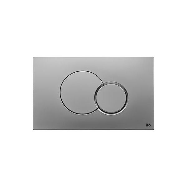 Ifö Classic 96847 Huuhtelupainike kaksoishuuhtelu Mattakromi