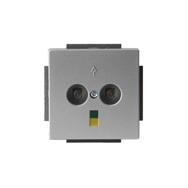 ABB Impressivo Potentiaalintasauspistorasia 2-osainen Alumiini