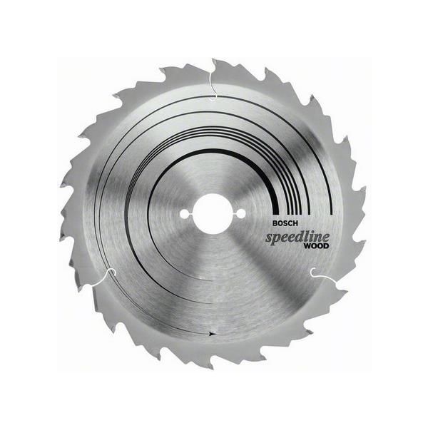 Bosch 2608640801 Speedline Wood Sahanterä 24T