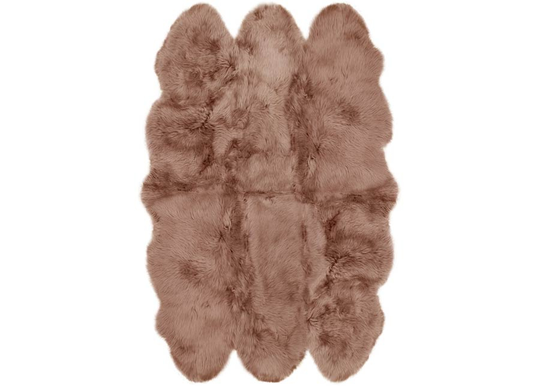 Aito lampaantalja Merino caramel Sexto ±130x180 cm