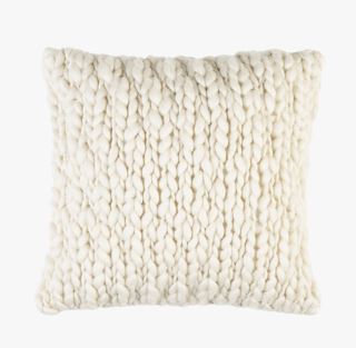 Cosy koristetyyny luonnonvalkoinen