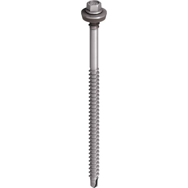 Ejot 302100/E19 Sandwich-elementtiruuvi ruostumaton, liimapuulle, JT3-D, 100 kpl/pakkaus 6,5/7,0 x 100 mm