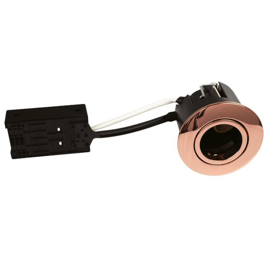 Scan Products Luna QI Downlight-valaisin ilman valonlähdettä, maks. 6 W LED Kupari