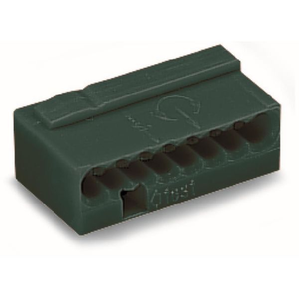 Wago 243-208 Kiristin 7 x 10 x 18 mm, 50 kpl/pakkaus Tummanharmaa
