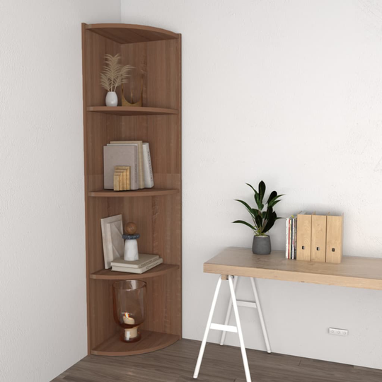 vidaXL Lattiakulmahylly Sonoma-tammi 40x41,5x180 cm lastulevy