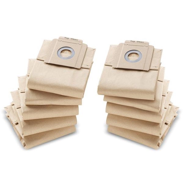 Kärcher 69043330 Pölypussi Paperia, 10 kpl pakkaus
