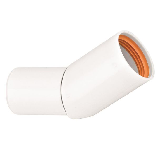 Faluplast 2910363 Taivutettu putki 30° 32 mm