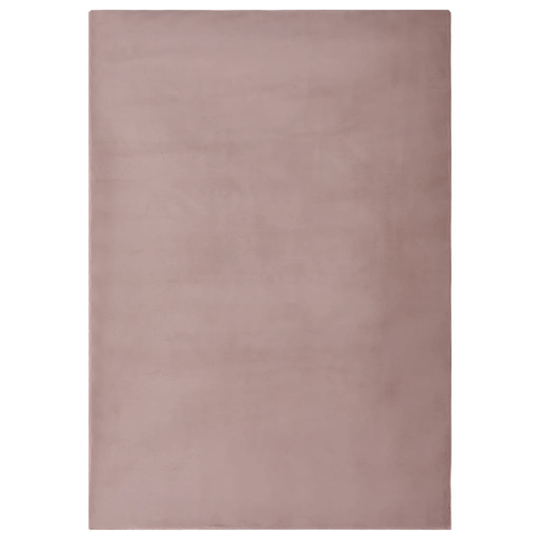 vidaXL Matto jäniksen tekoturkis 200x300 cm vanha pinkki