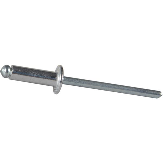 ESSVE 62215 Vetoniitit Ø4 mm, alumiini/teräs, kupukanta 4 x 6 mm, 700 kpl