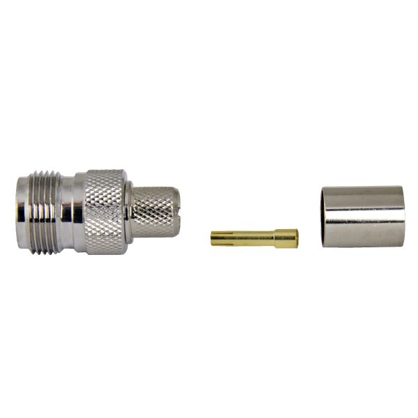 Televes 383802 Verkkovirtakaapeli N-tyyppi, 50 ohmia N-04, naaras